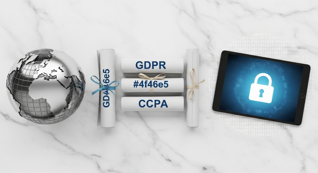 Understanding Data Privacy Regulations: GDPR, CCPA, and Global Compliance &mdash; featured image