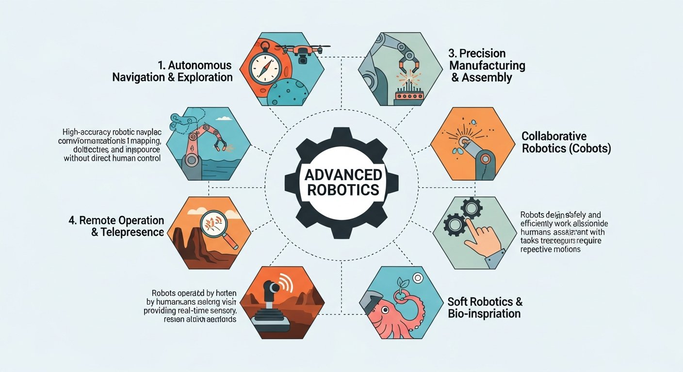 advanced robotics applications &mdash; featured illustration