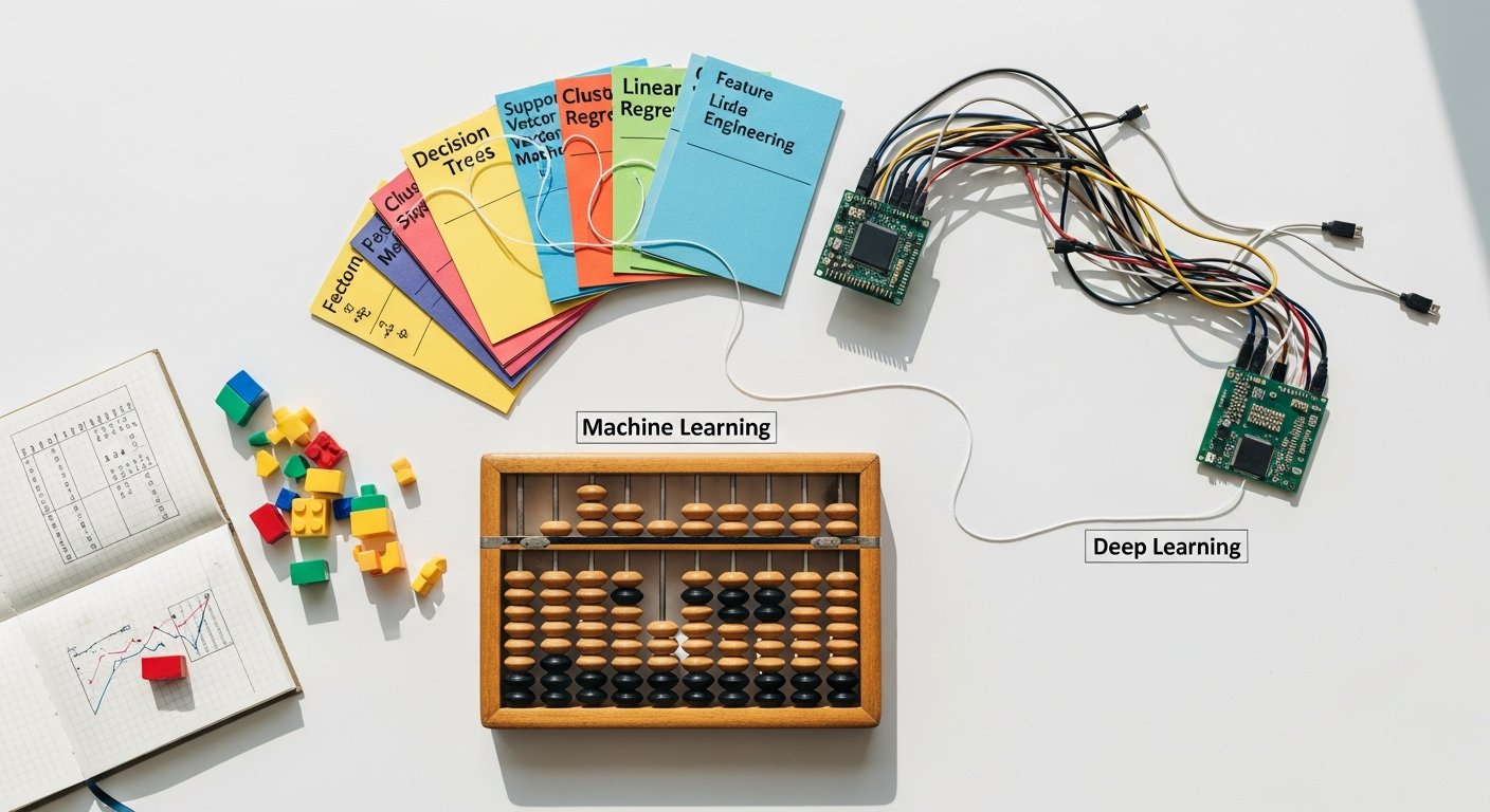 deep learning vs machine learning - photo 2 illustration