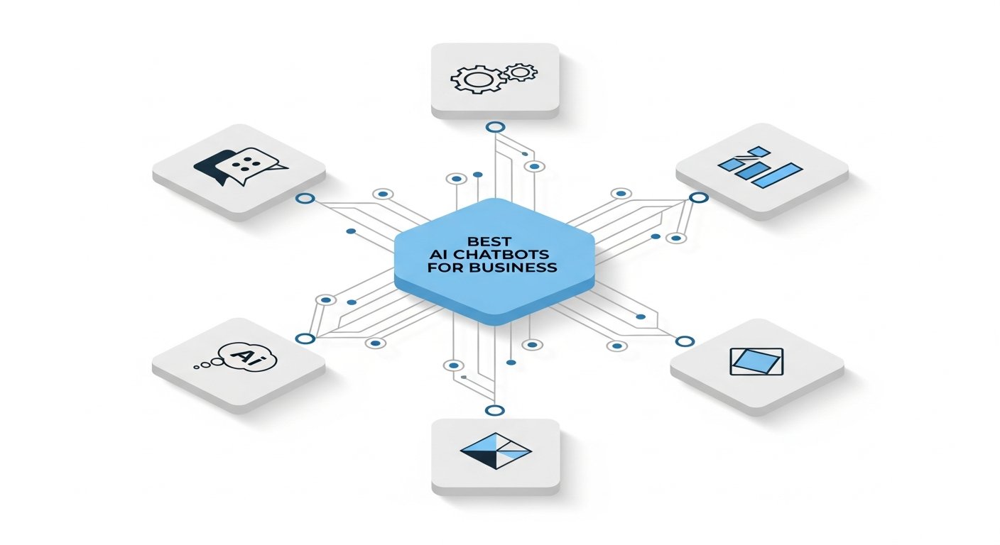 best ai chatbots for business - infographic 4 illustration